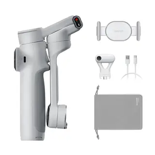 Insta360 Flow 2 Pro AI Tracker Bundle Stone Grey