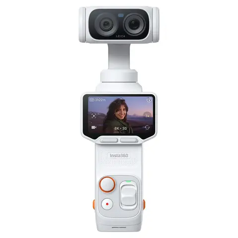 Insta360 Luna Ultra Standard Bundle 8K Gimbal Kamera. Stellar White
