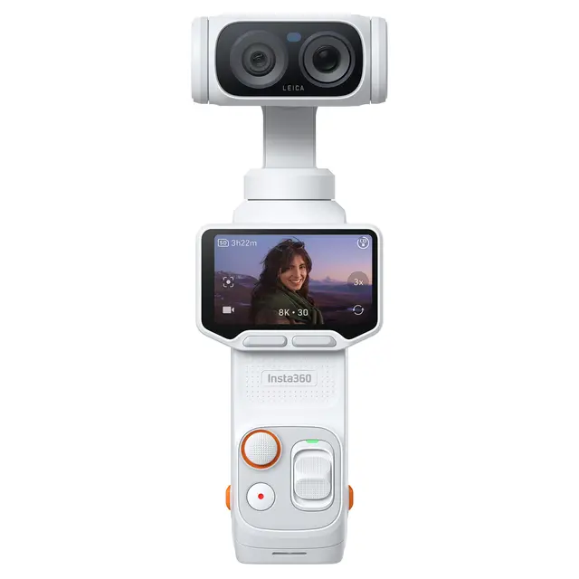 Insta360 Luna Ultra Standard Bundle 8K Gimbal Kamera. Stellar White 