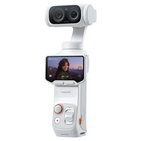 Insta360 Luna Ultra Standard Bundle 8K Gimbal Kamera. Stellar White