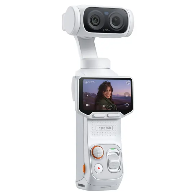 Insta360 Luna Ultra Standard Bundle 8K Gimbal Kamera. Stellar White 