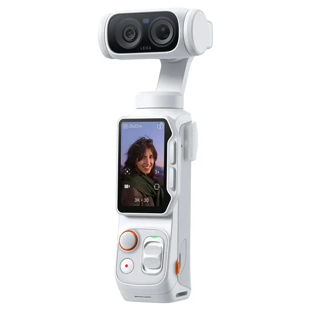 Insta360 Luna Ultra Standard Bundle 8K Gimbal Kamera. Stellar White 