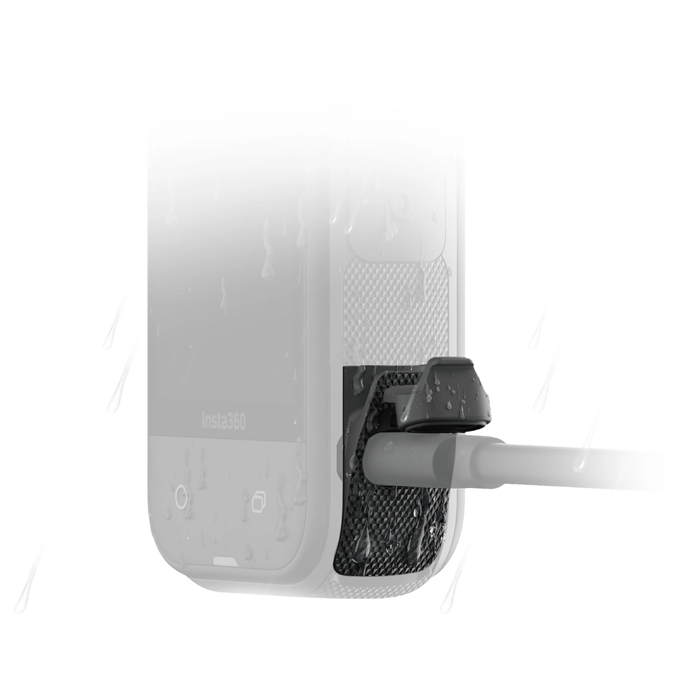 Insta360 X5 All-Weather USB Charging Cov Vanntett ladedeksel til X5