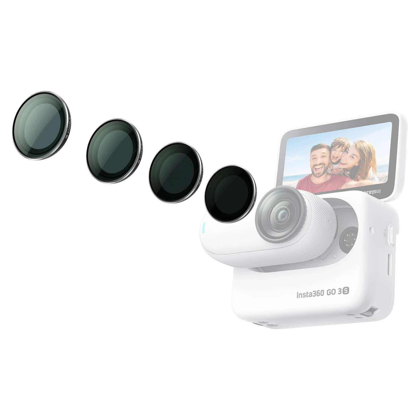 Insta360 GO 3S ND Filter Set ND8 / ND16 / ND32 / ND64