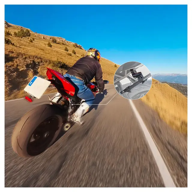 Insta360 motorsykkel Selfie Stick Support Clamp 
