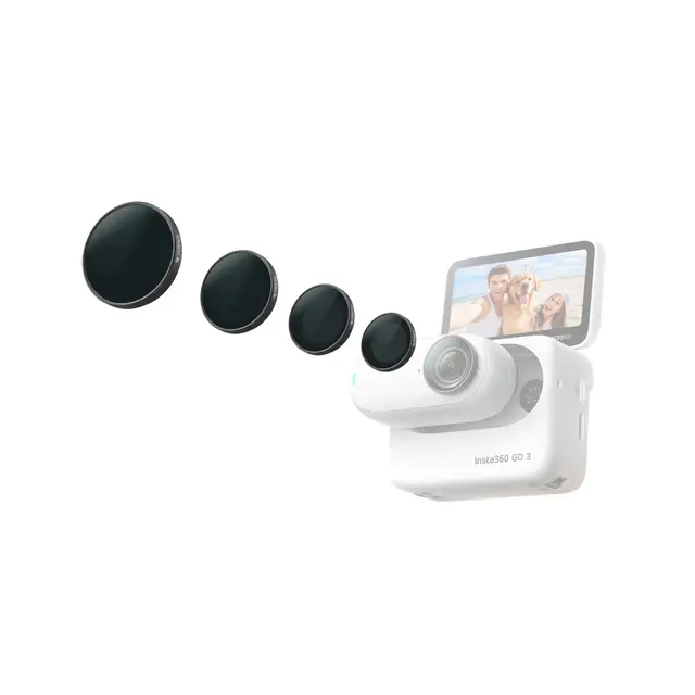 Insta360 GO 3 ND Filter Set ND8, ND16, ND32 og ND64 