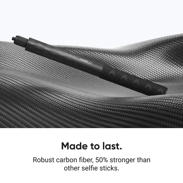 Insta360 Action Invisible Selfie Stick Carbon selfie stick. 100 cm 