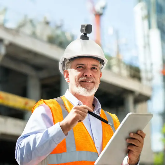 Insta360 Hard Hat Camera Mount 