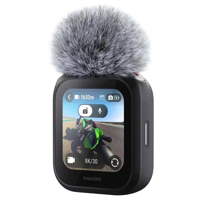 Insta360 GPS Preview Remote With Built-In Mic 