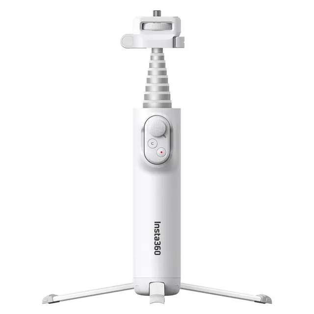 Insta360 Foldable Selfiestick Remote Kit White 