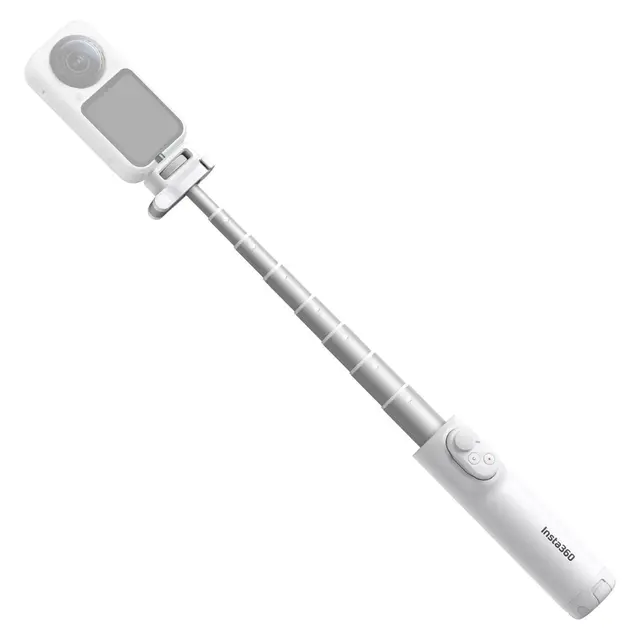 Insta360 Foldable Selfiestick Remote Kit White 