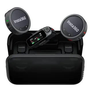 Insta360 Mic Pro (2 TX + 1 RX) 2 Sendere, 1 mottaker og ladeetui