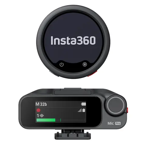 Insta360 Mic Pro (1 TX + 1 RX) 1 Sender og 1 mottaker