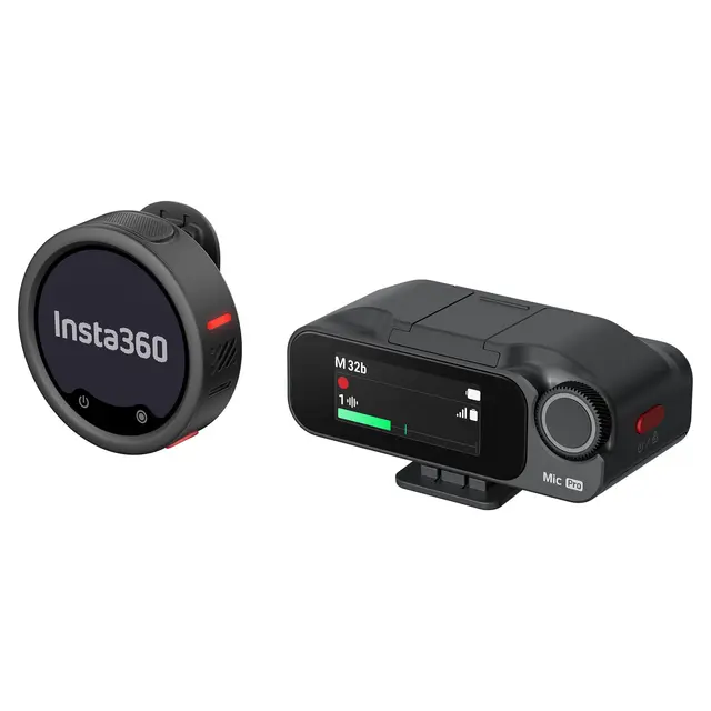 Insta360 Mic Pro (1 TX + 1 RX) 1 Sender og 1 mottaker 