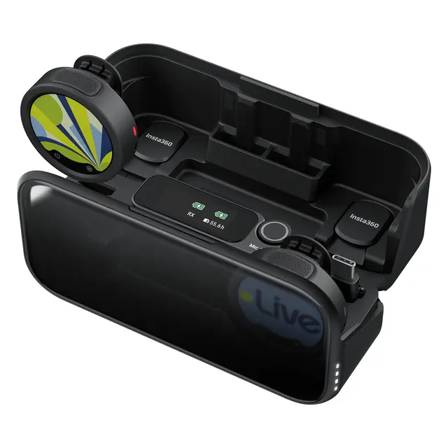 Insta360 Mic (2TX + 1 RX) Graphite Black 