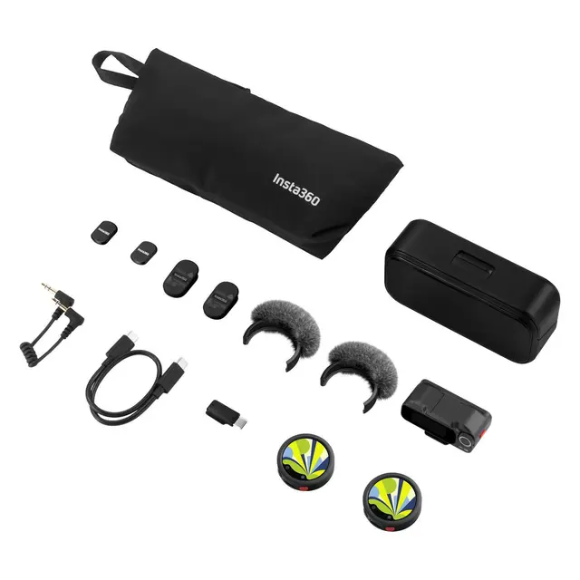 Insta360 Mic (2TX + 1 RX) Graphite Black 
