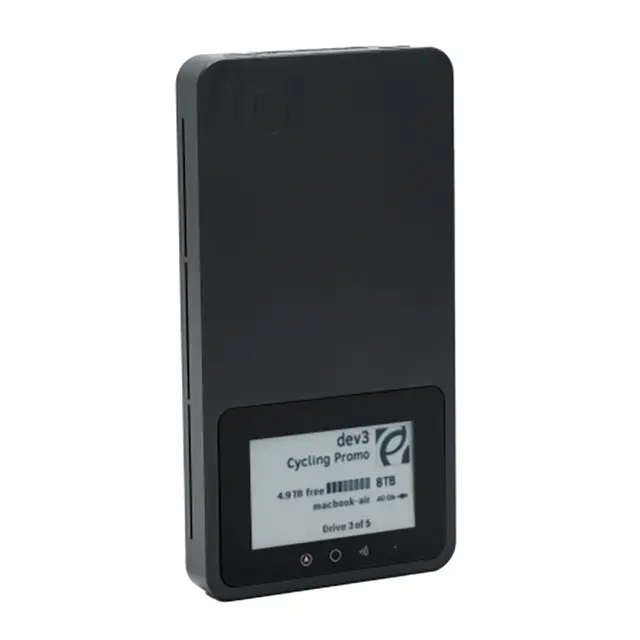 Iodyne 8TB Pro Mini External SSD Thunderbolt 4. Dark Space Grey 