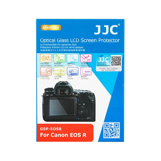 JJC LCD-Beskyttelse av Glass GSP-EOSR For Canon EOS R 