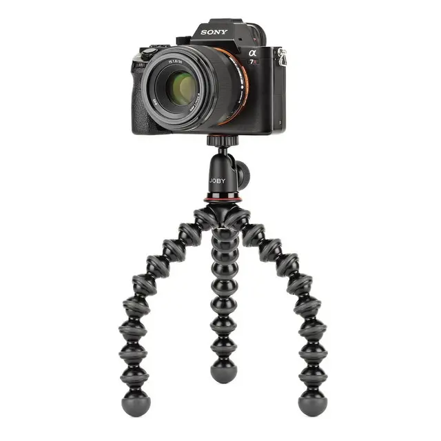 Joby Gorillapod 1K Kit Black Fleksibelt bordstativ med hode 
