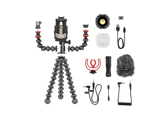 Joby Gorillapod Mobile Vlogging Kit Mobilkamera stativkit med Wavo mikrofon 