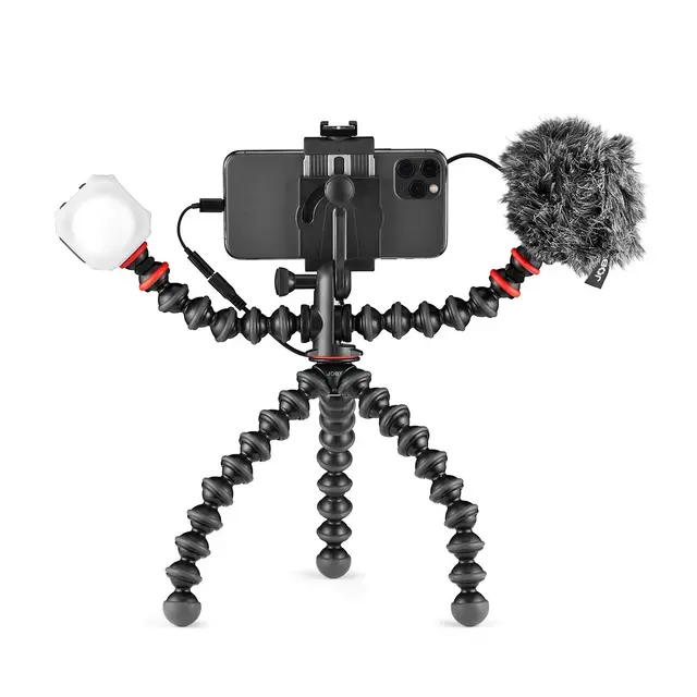 Joby Gorillapod Mobile Vlogging Kit Mobilkamera stativkit med Wavo mikrofon 
