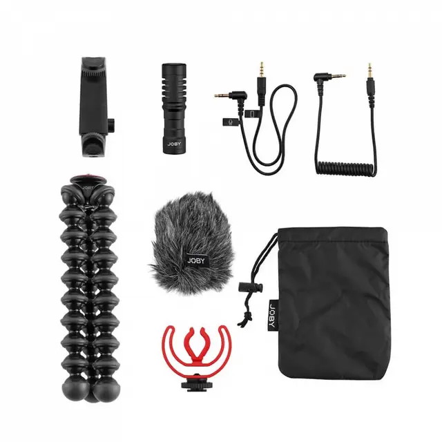 Joby Gorillapod Creator Kit Mobilkamera stativkit med Wavo mikrofon 