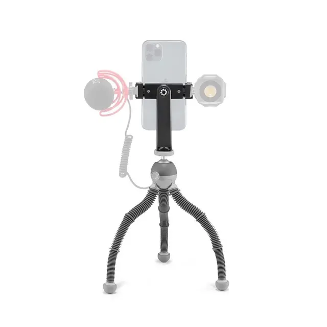 Joby PodZilla Flexible Tripod Medium Grå Bordstativ m/mobilholder. Max 1 kg 