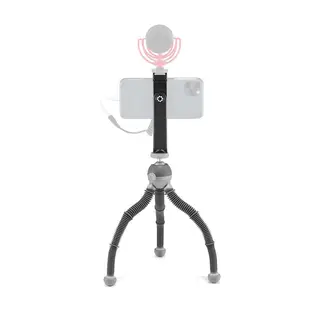 Joby PodZilla Flexible Tripod Medium Gr&#229; Bordstativ m/mobilholder. Max 1 kg