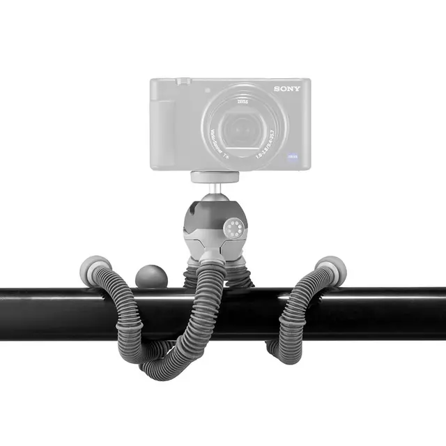 Joby PodZilla Flexible Tripod Medium Grå Bordstativ m/mobilholder. Max 1 kg 