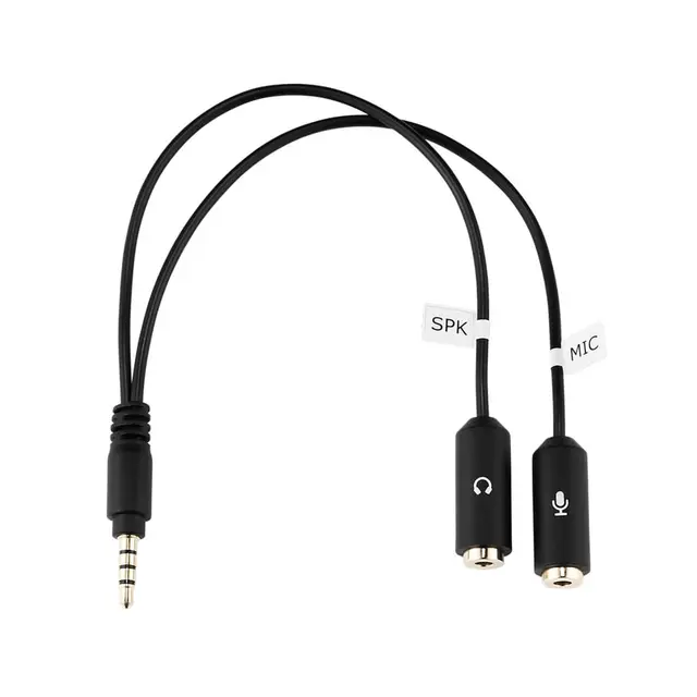 Joby Kabelsplitter Wavo 3.5mm Mobiladapter for lyd. TRRS 2x TRS 