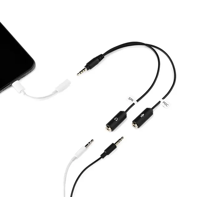 Joby Kabelsplitter Wavo 3.5mm Mobiladapter for lyd. TRRS 2x TRS 