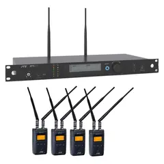 JTS SPT Wireless Audio System 1 Sender, 4 Mottakere