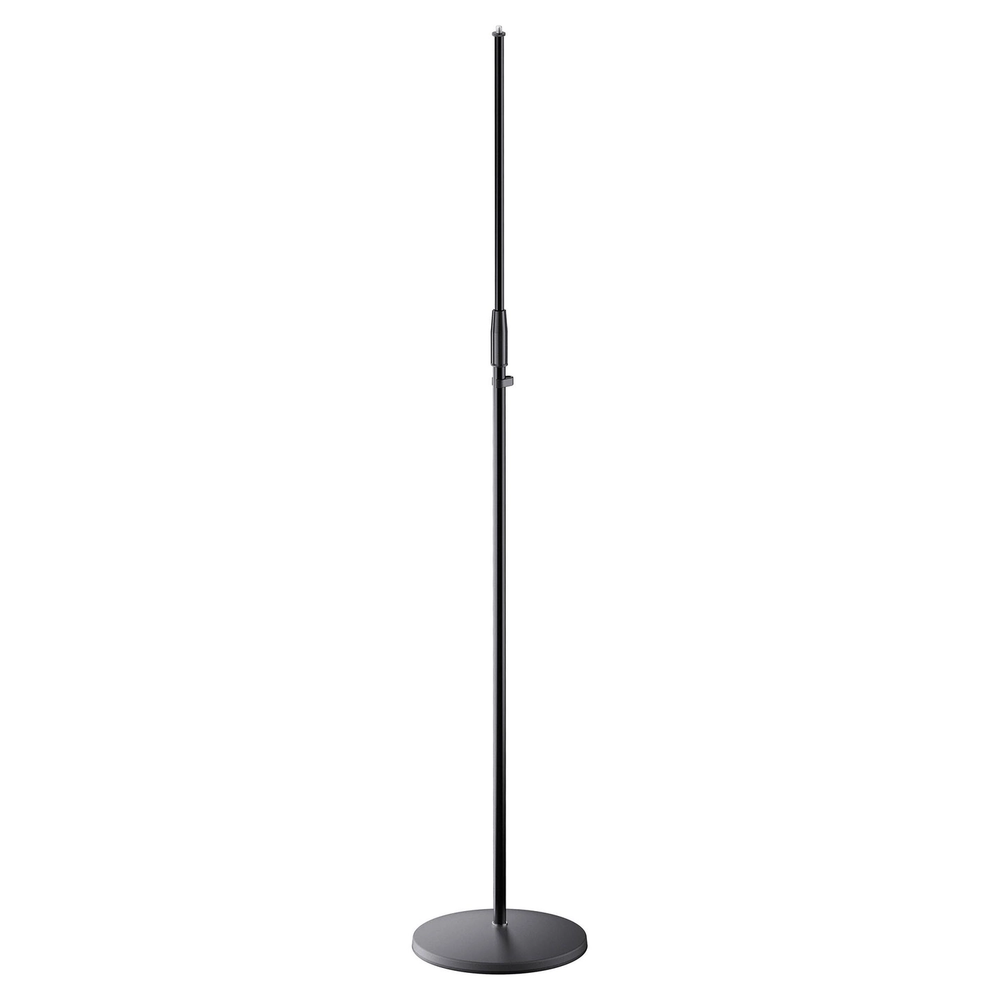K&M Microphone Stand Round Base Mikrofon/kamerastativ. 3/8" gjenger 1,75