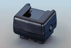 Kaiser 1300 Blitzadapter med x kontakt Blitssko med x kontakt &quot;sukkerbit&quot;