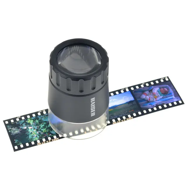 Kaiser All-purpose Magnifier 4.5x Lupe for 35mm film 