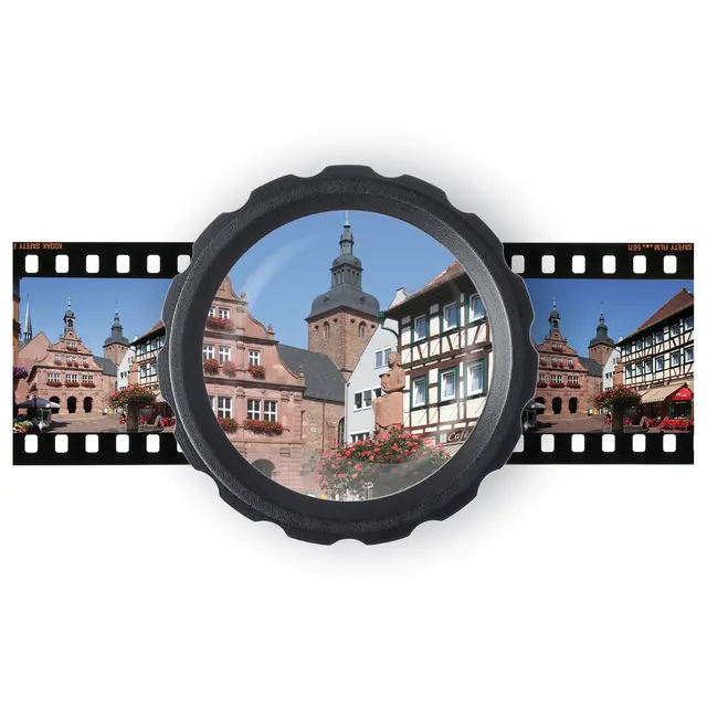 Kaiser All-purpose Magnifier 4.5x Lupe for 35mm film 