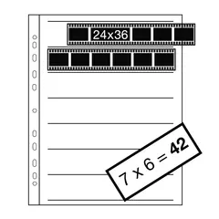 Kaiser 2515 Negativ ark 120/25 pergamin pergamin