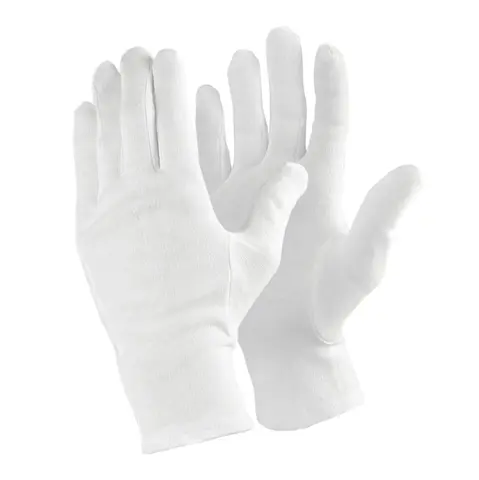 Kaiser 6367 Cotton Gloves 3 par str. L 3 par L bomullshansker for film og papir