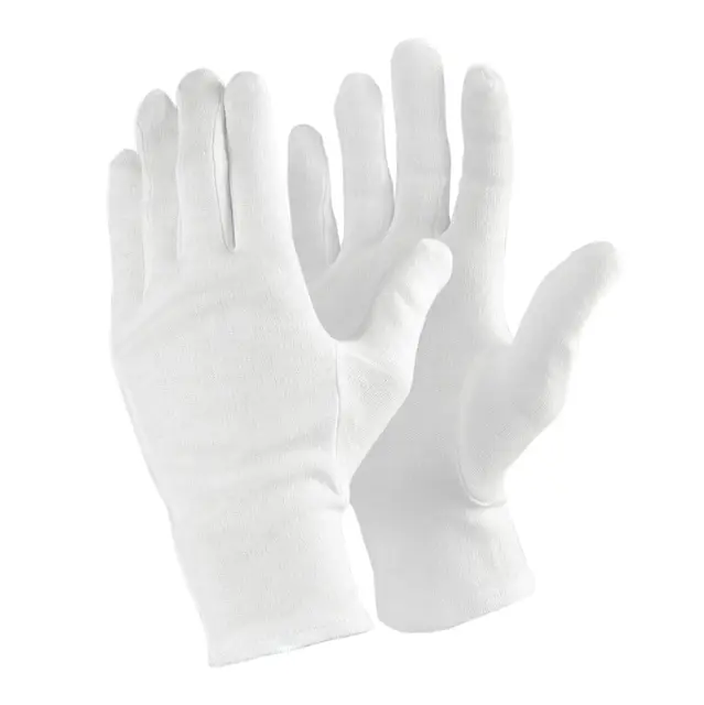 Kaiser 6367 Cotton Gloves 3 par str. L 3 par L bomullshansker for film og papir 