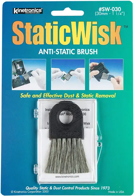 Kinetronics Antistatisk børste SW-030 mm 30mm Antistatisk børste 