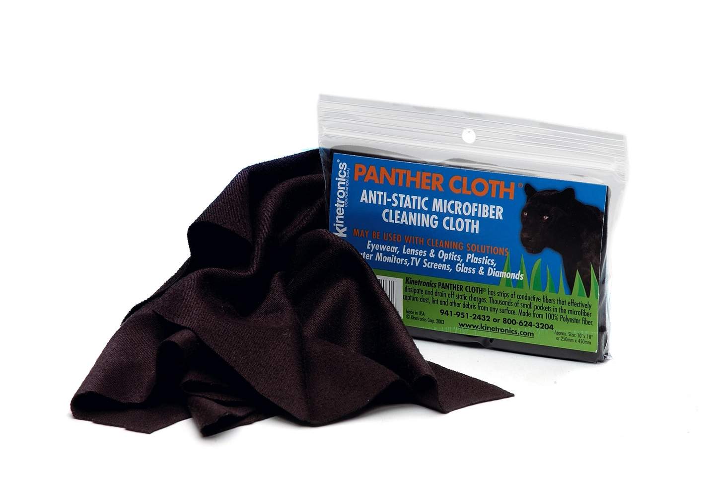Kaiser Kinetronics Panther Cloth 20x20 20x20cm Antistatisk mikrofiberklut