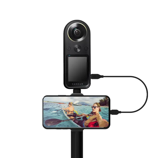 Kandao Qoocam 8K USB til Lightning kabel USB-C til Lightning kabel 