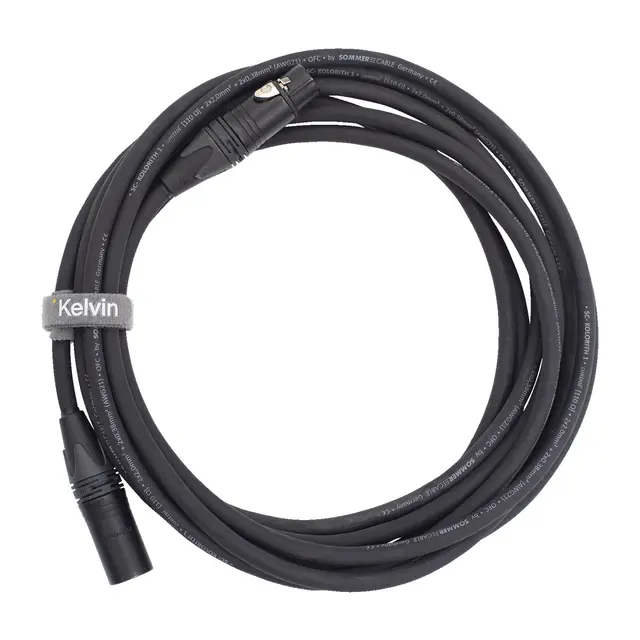 Kelvin Epos 300 V-Mount 300W. 2000K-20000K. Med veske 