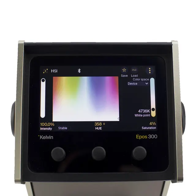 Kelvin Epos 300 V-Mount 300W. 2000K-20000K. Med veske 