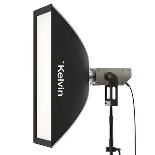 Kelvin Speed Softbox 3x4&#39; 90 x 120cm. Med Grid, 2 Diffusere og Bag