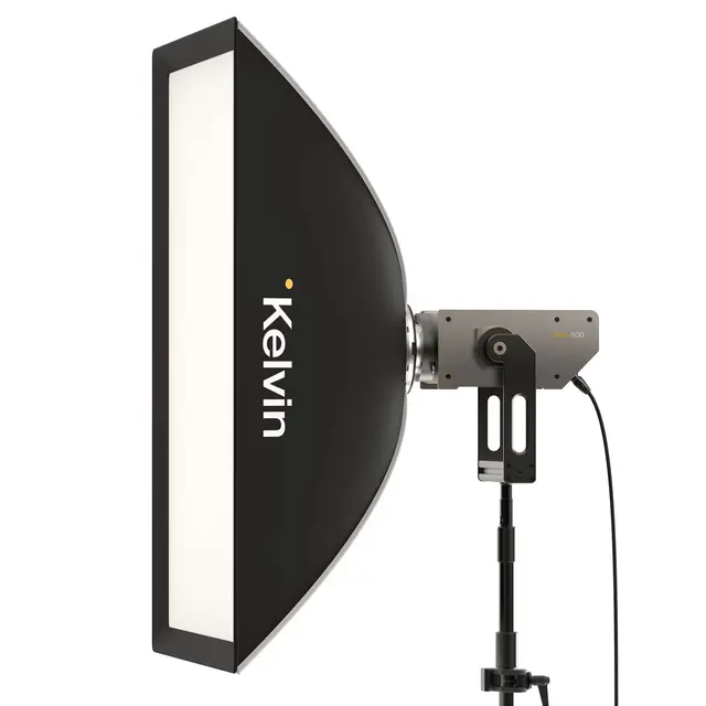 Kelvin Speed Softbox 3x4' 90 x 120cm. Med Grid, 2 Diffusere og Bag 