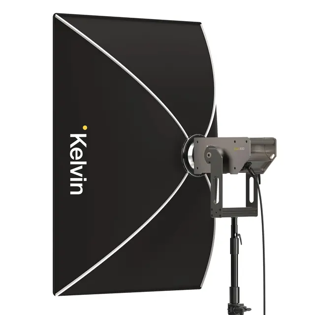 Kelvin Speed Softbox 3x4' 90 x 120cm. Med Grid, 2 Diffusere og Bag 