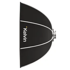 Kelvin Speed Softbox Octa 3 90cm. Med Grid, 2 Diffusere og Bag