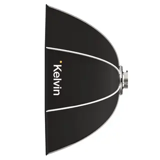 Kelvin Speed Softbox Octa 3 90cm. Med Grid, 2 Diffusere og Bag