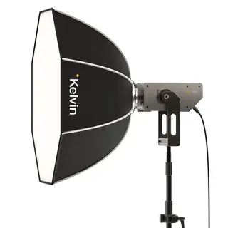 Kelvin Speed Softbox Octa 3 90cm. Med Grid, 2 Diffusere og Bag